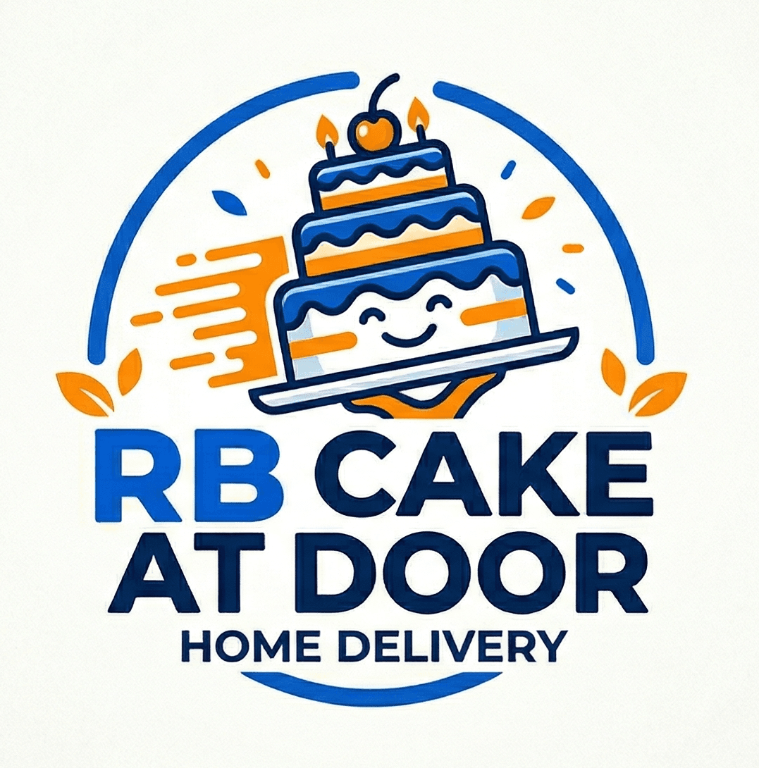 RB CAKE AT DOOR